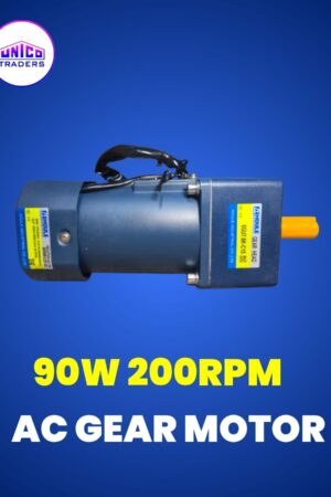AC GEAR MOTOR 90WATT 200RPM