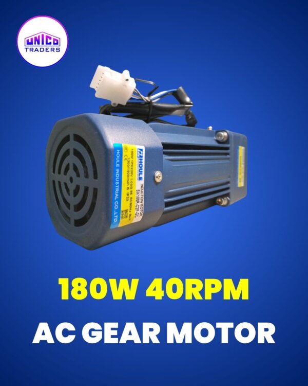 AC Gear Motor 180WATT 40RPM