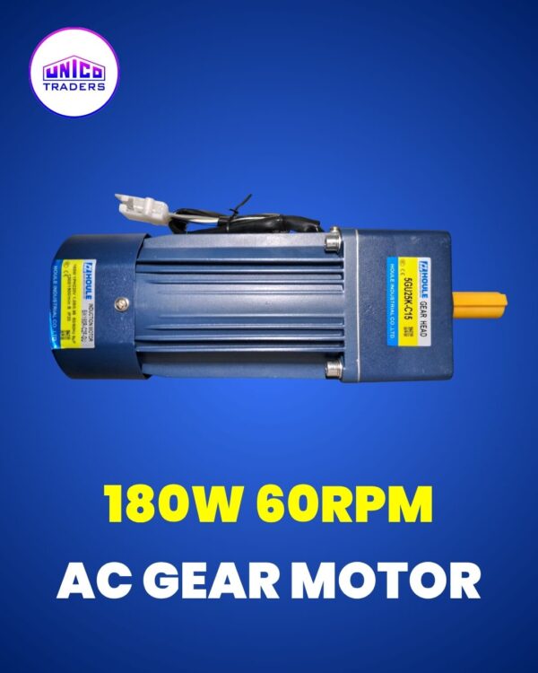 AC Gear Motor 180WATT 60RPM