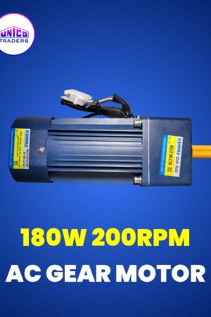 AC Gear Motor 180WATT 200RPM