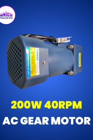 AC Gear Motor 200WATT 40RPM