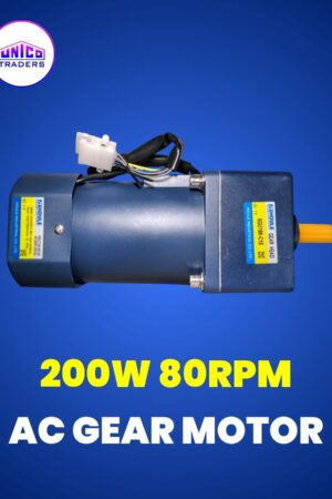 AC Gear Motor 200WATT 80RPM