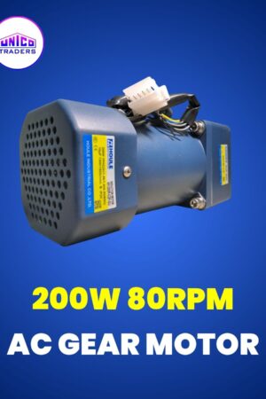 AC Gear Motor 200WATT 80RPM