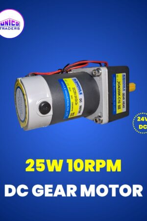 DC Gear Motor 25WATT 10RPM [24V DC]