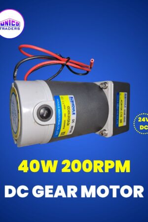 DC Gear Motor 40WATT 200RPM [24V DC]