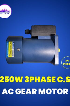 AC GEAR MOTOR 250W 3PHASE C.S