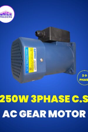 AC GEAR MOTOR 250W 3PHASE C.S