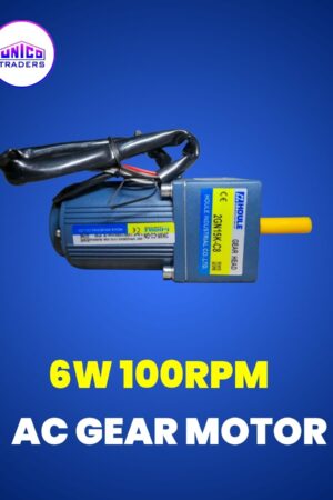 AC GEAR MOTOR 6WATT 100RPM