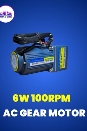 AC GEAR MOTOR 6WATT 100RPM