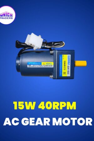 AC GEAR MOTOR 15WATT 40RPM