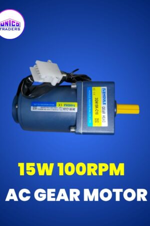 AC GEAR MOTOR 15WATT 100RPM