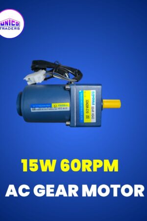 AC GEAR MOTOR 15WATT 60RPM