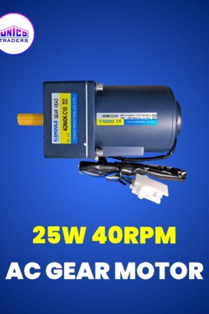 AC GEAR MOTOR 25WATT 40RPM