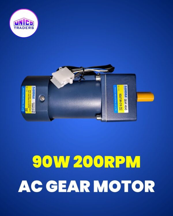 AC Gear Motor 90WATT 200RPM