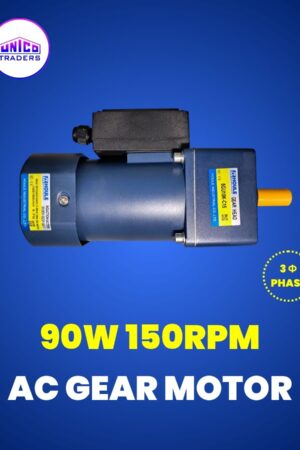 AC Gear Motor 90WATT 150RPM 3PHASE
