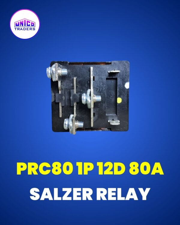 PRC80 1P 12D 80A Salzer Power Relay 12V DC Coil