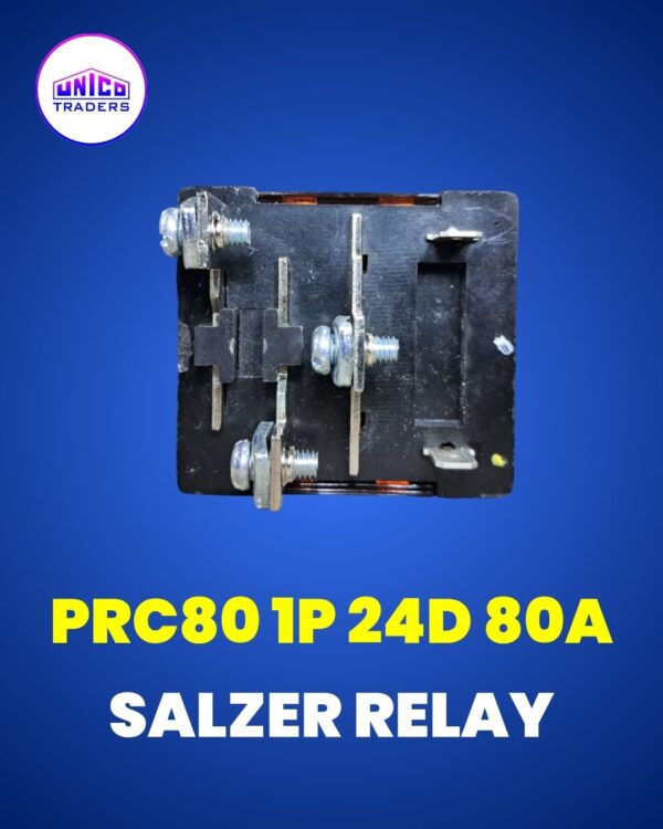 PRC80 1P 24D 80A Salzer Power Relay 24V DC Coil
