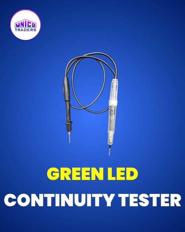 Green LED Continuity Tester | Wire & Cable Circuit Continuity Tester