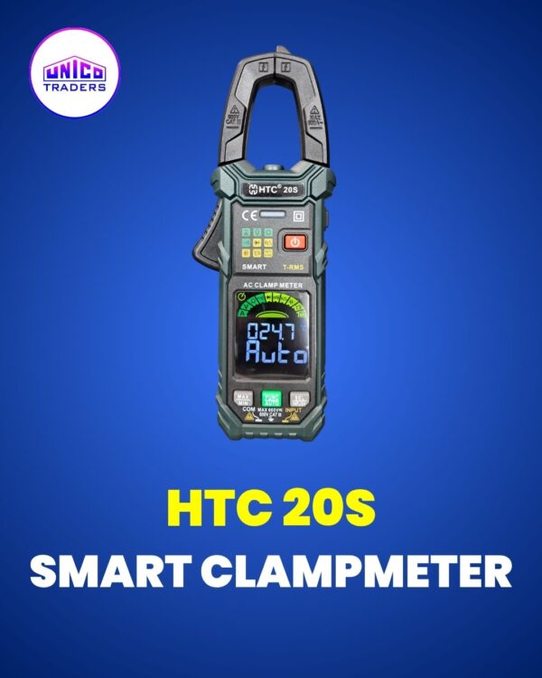 HTC 20S Smart Clamp Meter | True RMS Digital Clamp Meter